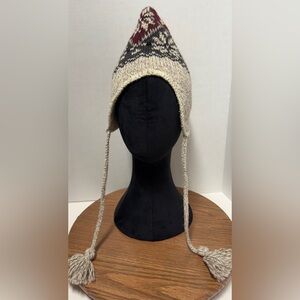 Attaboy Jacob Ash Men’s Wool/Acrylic PomPom Pull On Winter Beanie Knit Hat